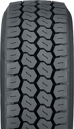 Foreground Tire Tread