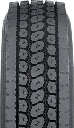 Foreground Tire Tread