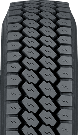 Foreground Tire Tread