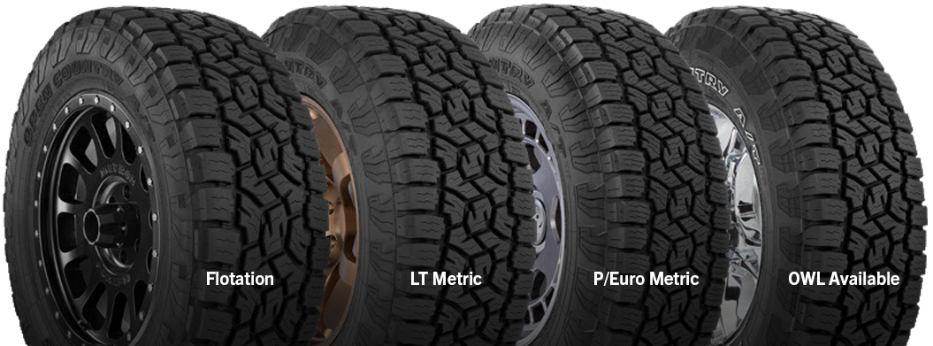for Trucks, Tires and Tires Toyo All-Terrain III The Country | | A/T CUVs SUVs Open