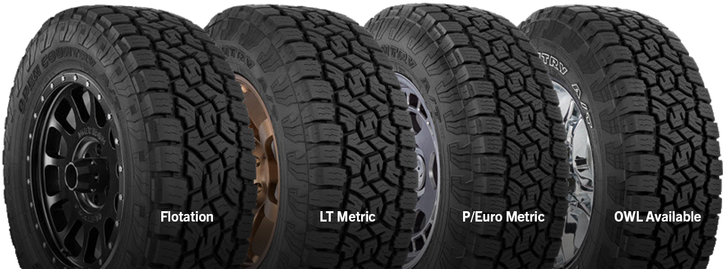 Open Range A/T All-Terrain Tires- Les Schwab