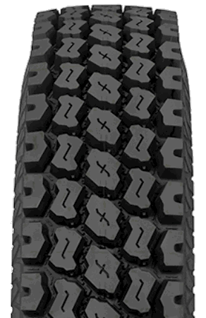 Foreground Tire Tread