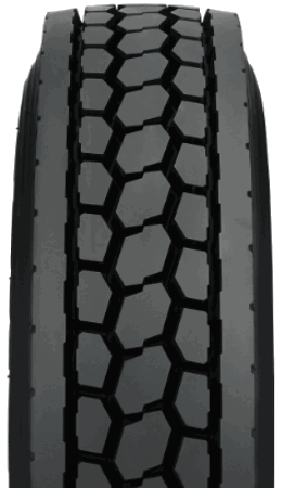 Foreground Tire Tread