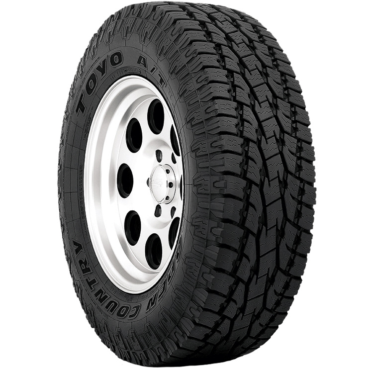 Toyo Open Country Tire Size Chart