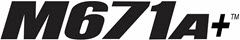 M671A+ Black Logo M671A+ Black Logo