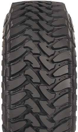 Foreground Tire Tread