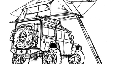Toyo Tires Trailpass Coloring Page - 1