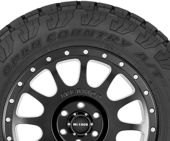| for The Tires Trucks, Country III Open and CUVs All-Terrain Toyo | A/T Tires SUVs