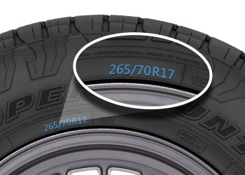 Search for tires using rim diameter and overall tire diameter | Toyo Tires