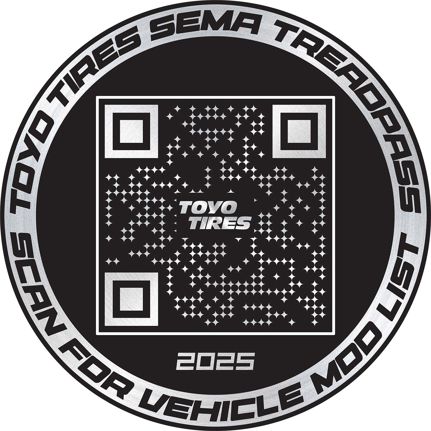 Toyo Tires SEMA 2025 QR Code