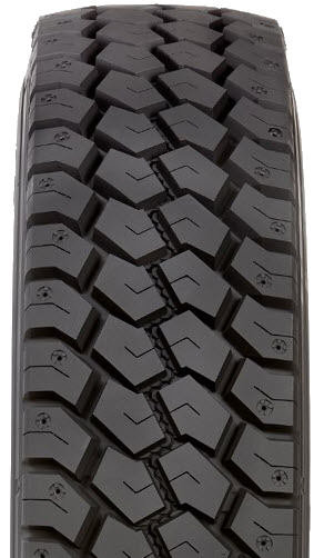 Foreground Tire Tread