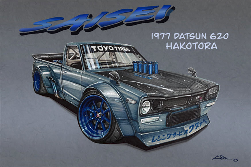 1977 Datson 620 Hakotora